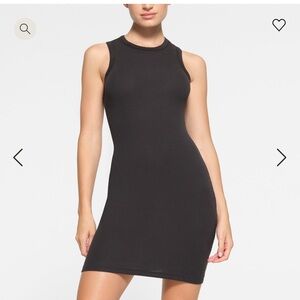 Skims Cotton Rib Tank Dress